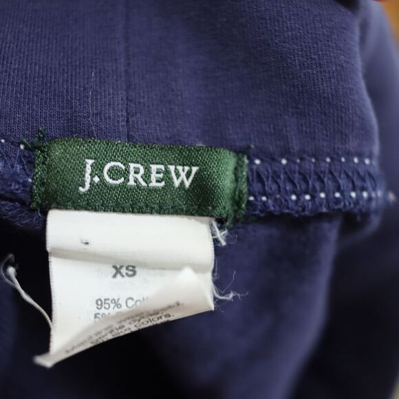 J. Crew Blue and White A-Line Mini Skirt XS - Picture 8 of 10